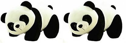 Mishka Toys Cute Panda Soft toy Set of 2  - 26 cm