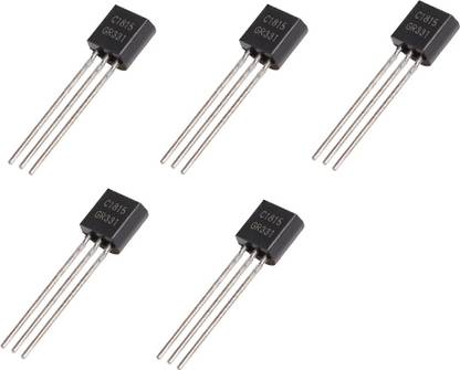 RISARYA C1815 NPN TRANSISTOR,5PCS,150mA,50V,TO-92, AUDIO FREQUENCY AMPLIFIER, HIGH FREQUENCY OSC, NPN Transistor