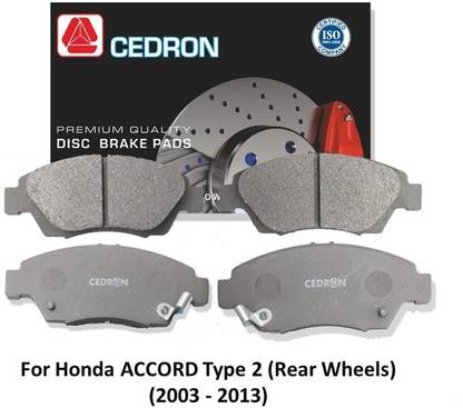 Cedron CD-135 Rear Brake pads for Accord type 2 (2003-2013) Vehicle Disc Pad