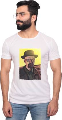 Printed Couple White T-Shirt