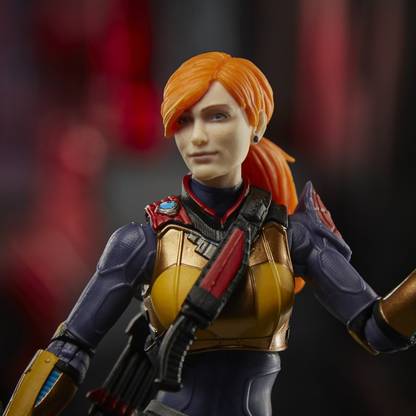 G.I. Joe Classified Series Scarlett Action Figure Collectible 05 Premium Toy with Multiple Accessories 6-Inch Scale with Custom Package Art
