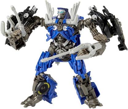 TRANSFORMERS Toys Studio Series 63 Deluxe Class: Dark of the Moon Movie Topspin Action Figure