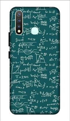 LUCKY MOBI.COM Back Cover for VIVO Y19, VIVO U3 ( black bord, numeric wallpaper) PRINTED BACK COVER