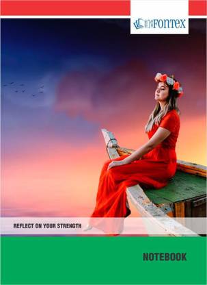 Fontex Notebooks A4 Notebook Single Line 200 Pages