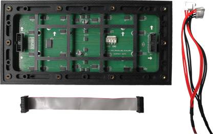 Global communication LED Display P8 Outdoor LED Screen Module 128 x 256 mm RGB Full Color SMD LED Matrix with Power and Data Cable LED Display