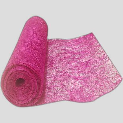 SFF FUSHIA ABACA FIBER ROLL( 1 BOX OF 1 ROLL ) NA FIBER Gift Wrapper