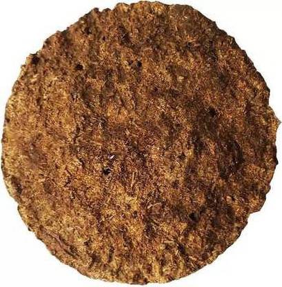 Corofitam PURE DESI COW DUNG CAKE / KANDA (UPLA) PACK OF 5 PCS (SIZE- 7 INCH APROX.)