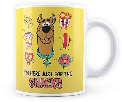 Mc Sid Razz Scooby -Doo " Snacks " Designed-Coffee Ceramic Coffee Mug