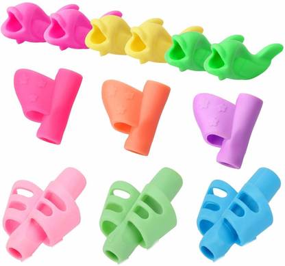 Gugzy Children Pencil Holder Pen Writing Aid Grip Posture Correction Tool Pencil Grip Writing Claw for Pencils and Utensils I Pencil Grip I Pen Grip I Pencil Holder I pen holder I Posture Correction Tool Pencil Grip