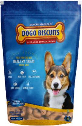 MONGREL HEALTHCARE Dogo Biscuits Oats 1 kg Dry Adult Dog Food