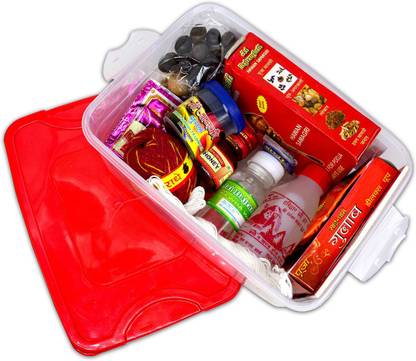 ME&YOU Pooja Kit, Pooja Samagri for Navratras, 17 item for Poojan Prayer Kit