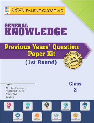 General Knowledge International Olympiad Previous Year Question Paper Set Class 3 (Round 1)