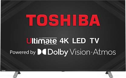 TOSHIBA U50 Series 126 cm (50 inch) Ultra HD (4K) LED Smart VIDAA TV with Dolby Vision & ATMOS