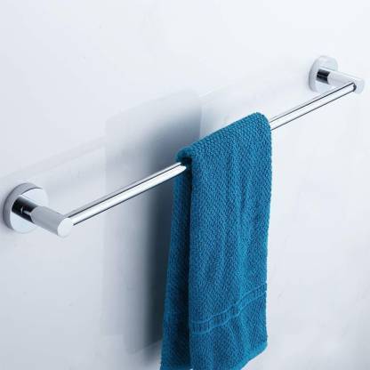 iSTAR Heavy Round Towel Bar/Towel Holder/Towel Stand/Towel Hanger 24 inch Longer for Kitchen and Bathroom Use - pack 1 24 inch 1 Bar Towel Rod