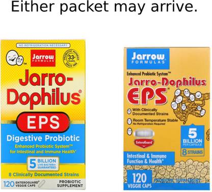 Jarrow Formulas Jarro-Dophilus EPS 120 Veggie Caps