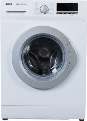 Galanz 7 kg Quick Wash Fully Automatic Front Load Washing Machine with In-built Heater White