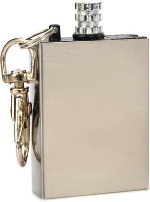 Singtronics Emergency Permanent MatchBox Stick Lighters Camping Key Chain