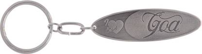 Temple Trees I LOVE GOA KEYCHAIN Key Chain