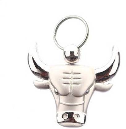 MM Bull Face Metal Key Chain