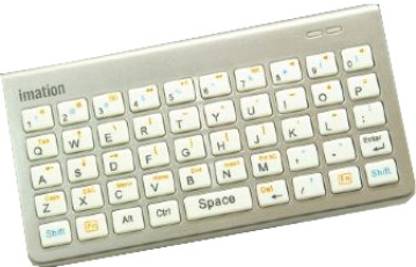 Imation BKB-250 Wireless Laptop Keyboard Compatible with Desktop, Laptop, Mac