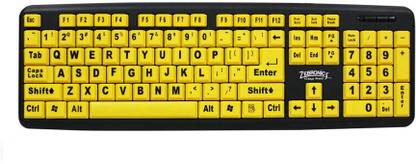 ZEBRONICS Kb-Bold Keys PS2 Laptop Keyboard