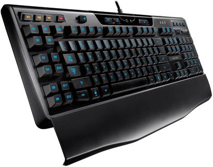 Logitech G110 Wired USB Gaming Keyboard Compatible with Desktop, Laptop, Mac