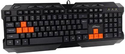 Natec Genesis R33 Wired USB Standard Gaming Keyboard Compatible with Desktop, Laptop, Mac