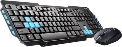 Intex DUO 315 Wired USB Standard Laptop Keyboard Compatible with Desktop, Laptop, Mac