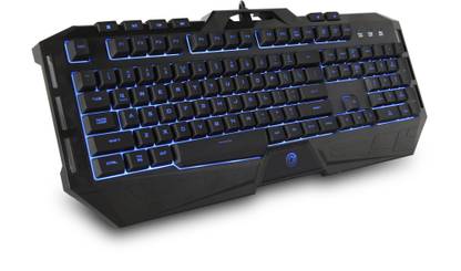 Circle Adroit X7C Wired USB Standard Gaming Keyboard Compatible with Desktop, Laptop, Mac