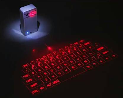gizmo Giz-3 Virtual Laser Laptop Keyboard Compatible with Desktop, Laptop, Tablet, iPad, Mac