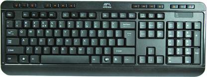 Ambrane KB-W1 Wireless Laptop Keyboard Compatible with Desktop, Laptop, Mac