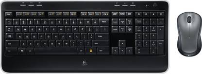 Logitech MK520 Mouse & Wireless Standard Laptop Keyboard Compatible with Desktop, Laptop, Mac