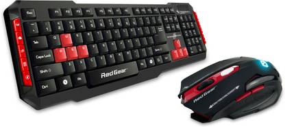 Dragon War Storm Gaming & 3200 Dpi Led Gaming Mouse Combo Wired Usb Keyboard