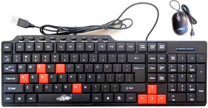AD NET Ad-512 Wired USB Standard Laptop Keyboard