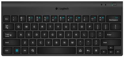 Logitech Tablet Wireless Tablet Keyboard Compatible with Desktop, Laptop, Mac