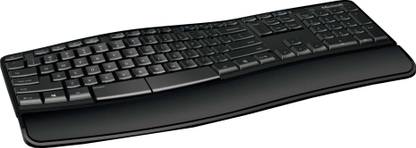 MICROSOFT Sculpt Comfort Wireless Laptop Keyboard Compatible with Desktop, Laptop, Mac