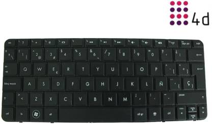 4D HP-Mini-210-3000 Wireless Standard Laptop Keyboard Compatible with Desktop, Laptop, Mac