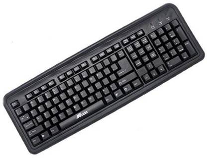 Xcess XK-202 Wired USB Laptop Keyboard Compatible with Desktop, Laptop, Mac