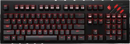 COOLER MASTER Qucikfire Ultimate Mechanical Keyboard with Brown Cherry Keys Wired USB Gaming Keyboard Compatible with Desktop, Laptop, Mac