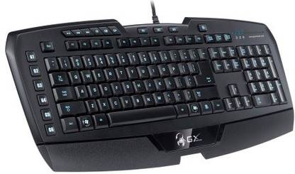 Genius Imperator Pro MMO/RTS Professional with Backlight Wired USB Gaming Keyboard Compatible with Desktop, Laptop, Mac