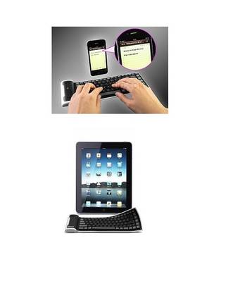 ROQ Flexi Bluetooth Handheld Tablet Keyboard