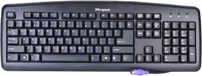 Targus 104-Key Desktop PS2 Standard Laptop Keyboard Compatible with Desktop, Laptop, Mac