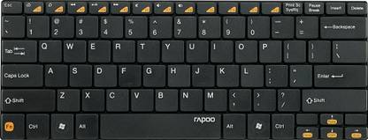 RAPOO E6100 Bluetooth Handheld Laptop Keyboard
