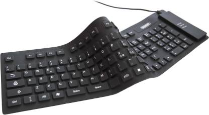 Dragon Flexible keyboard Wired USB Laptop Keyboard