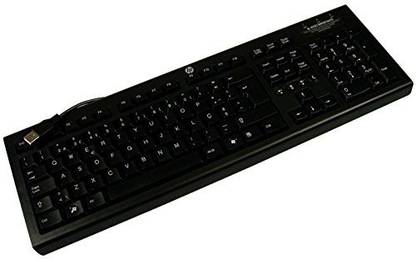 HP PR1101U Wired USB Standard Laptop Keyboard Compatible with Desktop, Laptop, Mac