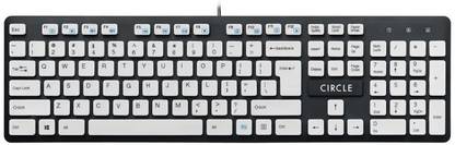 Circle C-23 Wired USB Laptop Keyboard Compatible with Desktop, Laptop, Mac
