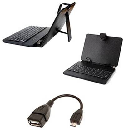 Angel Trading Lenovo idea Tab A2107 Wired USB Standard Tablet Keyboard Compatible with Desktop, Laptop, Mac