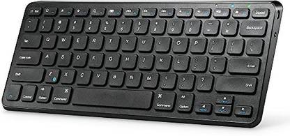 Anker AK-A7721111 Bluetooth, Wireless Standard Tablet Keyboard Compatible with Desktop, Laptop, Mac