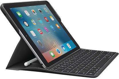 Logitech Create 9.7 inch iPad Pro Smart Connector Standard Tablet Keyboard Compatible with Desktop, Laptop, Mac