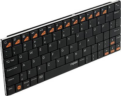RAPOO E6300 Bluetooth Laptop Keyboard Compatible with Desktop, Laptop, Mac